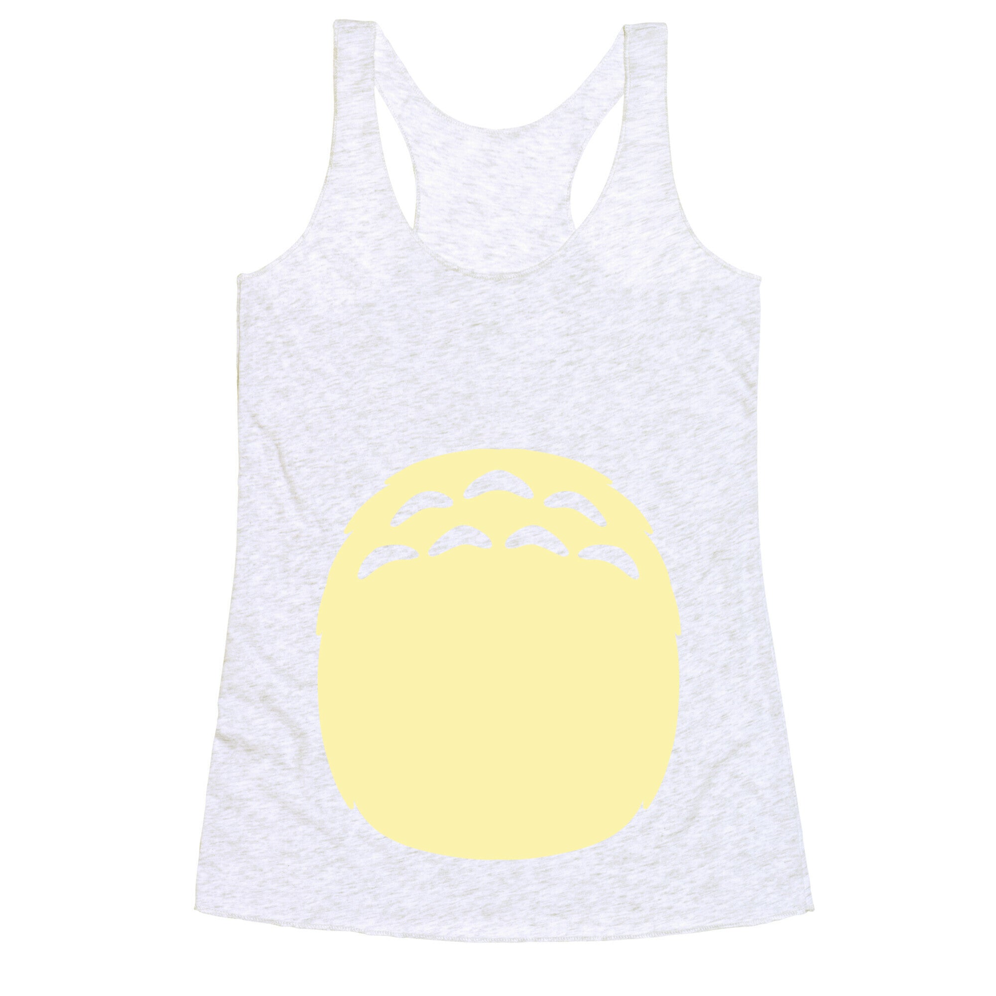 Totoro Tummy Racerback Tank